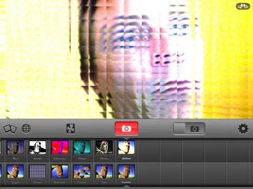 PlayFace joue les Photobooth sur l'iPad 2