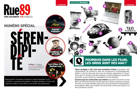 Rue89 met ses doigts sur l'iPad