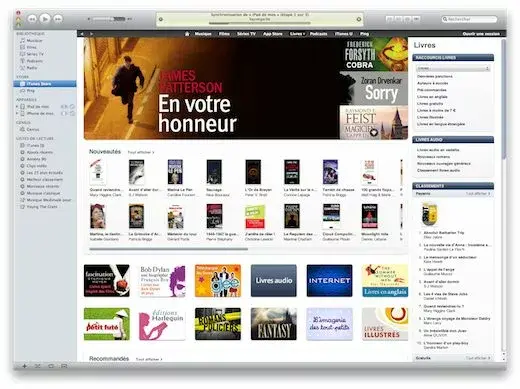 iTunes 10.3 à télécharger