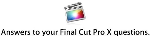 Les réponses d'Apple aux questions sur Final Cut Pro X