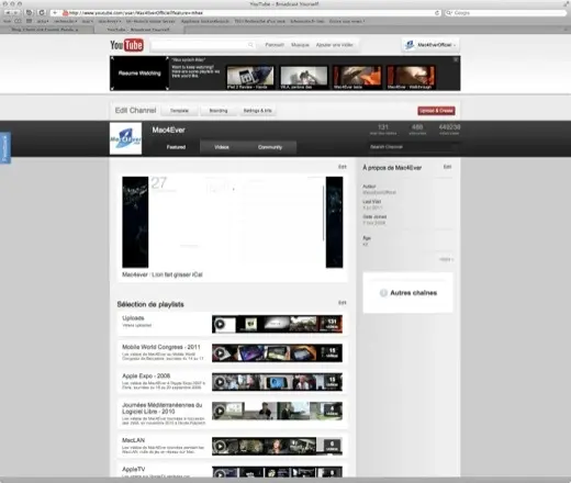 YouTube permet de tester Cosmic Panda, sa nouvelle interface