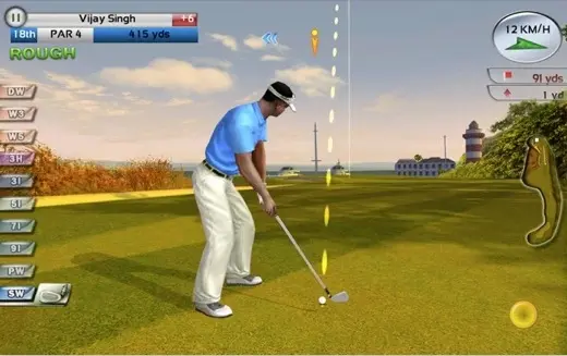 Real Golf 2011 joue à la baballe sur Mac