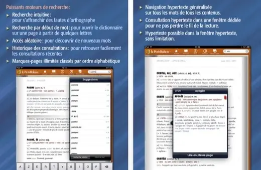 Le Petit Robert débarque sur l'iPad pour 30 €