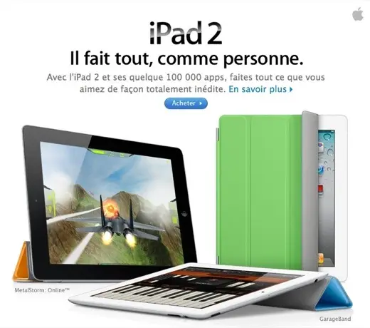 Apple fête les 100 000 Apps iPad