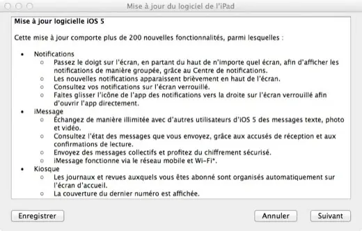 iOS 5.0 est disponible pour tous !