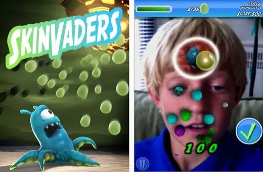 SkinVaders, un jeu en réalité augmentée gratuit pour iOS