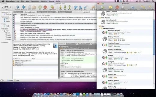 SourceTree, une GUI pour Mercurial et Git gratuit sur le Mac App Store