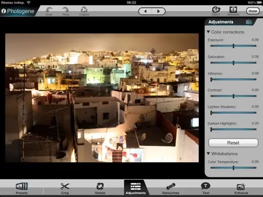 Et on attrape Photogène iPad, excellent éditeur d'images, à 0,79 €