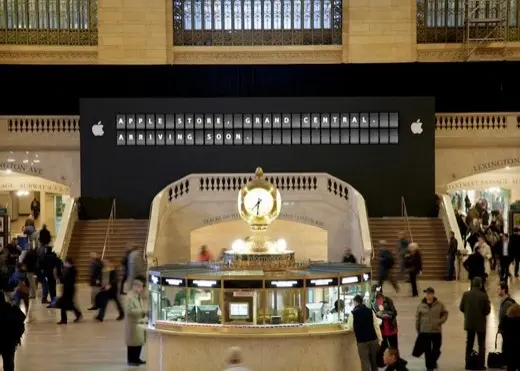 Grand Central et sa bâche à grand spectacle