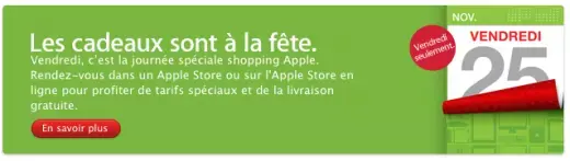 Faut-il profiter du Black Friday demain, sur l'AppleStore ?