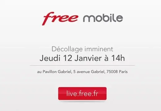 Free Mobile dévoilera ses offres le 12 janvier [MAJx2 : infirmé]