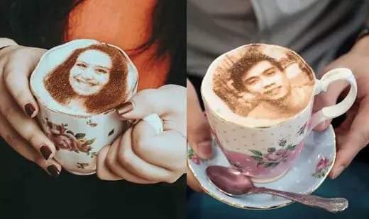 Insolite : le selfieccino débarque à Londres !