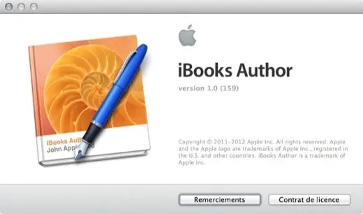 Le contrat de licence douteux de iBooks Author