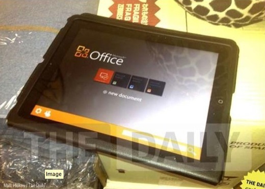 Office pour iPad en approche 