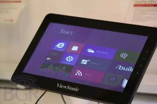 MWC : la tablette ViewSonic démarre sur Windows ET sur Android