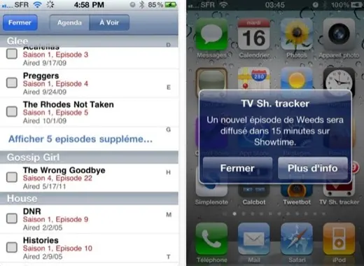 10 licences de TV Show Tracker iPhone à gagner [MAJ]