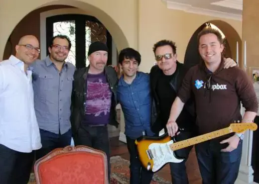 Quand Bono et The Edge (U2) investissent dans Drop Box