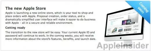 Apple prépare une révision des AppleStore en ligne...