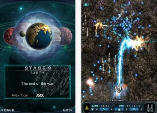 AstroWings - War has begins gratuit brièvement pour iOS