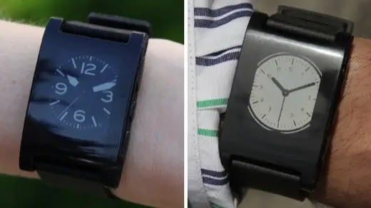 Pebble, la montre en papier numérique, fait un carton sur Kickstarter