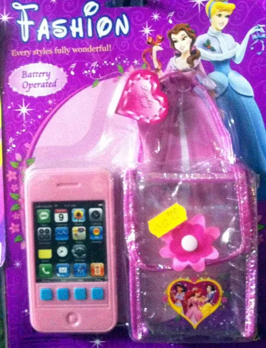 La première photo de l'iPhone rose des princesses