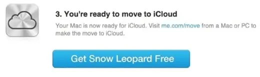 Snow Leopard gratuit pour les utilisateurs de MobileMe