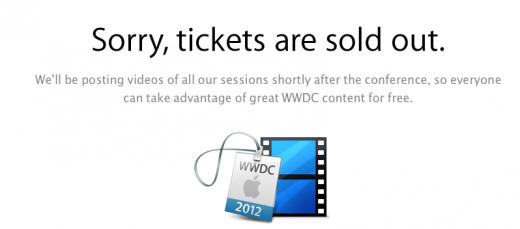 WWDC : déjà "Sold Out" !