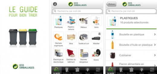 Quatres applications gratuites eco-friendly