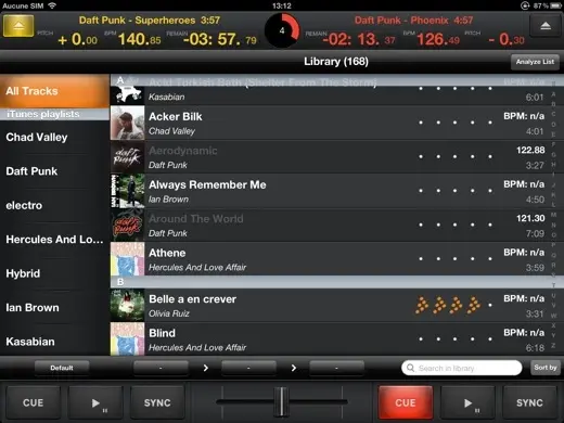 Avant-première : CrossDJ sur iPad (+vidéo)