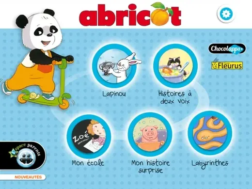 Abricot, le magazine pour enfant de Fleurus arrive sur iOS