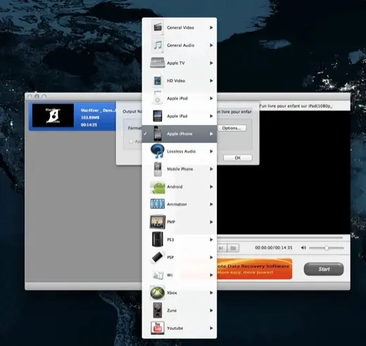 Mac : Video Converter Master convertit vos vidéos gratuitement