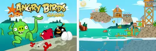 Angry Birds Seasons : un monde aquatique fait son apparition