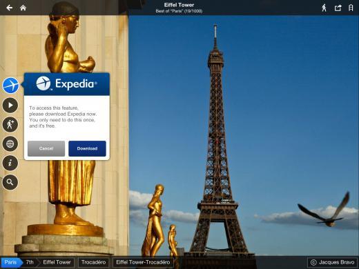 Fotopedia et Expedia : réservation d'hôtel à partir de photos