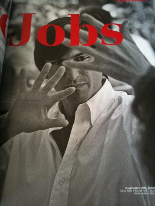 Steve Jobs dans le magazine Images
