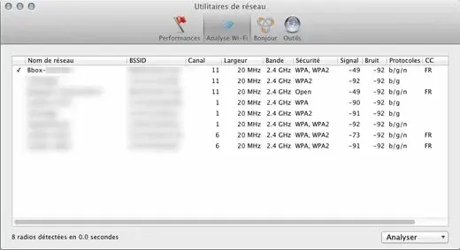 Mountain Lion : Apple fournit un outil WiFi assez complet