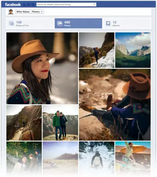 Facebook : nouvelles mozaique de photos et un peu d'Instapaper