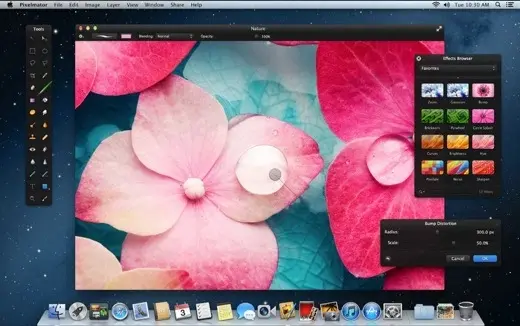 Pixelmator supporte Mountain Lion et l'écran Retina