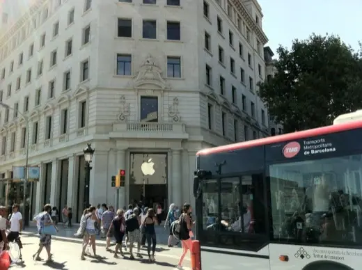 Petite visite du nouvel Apple Store de Barcelone