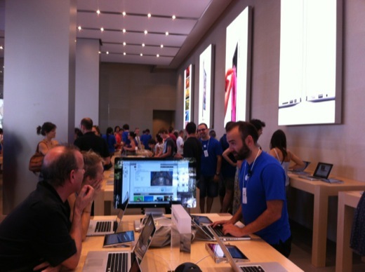 Petite visite du nouvel Apple Store de Barcelone