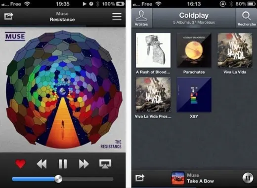Ecoute, le lecteur musical alternatif débarque sur iOS
