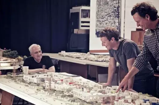 Frank Gehry en charge du nouveau campus de Facebook