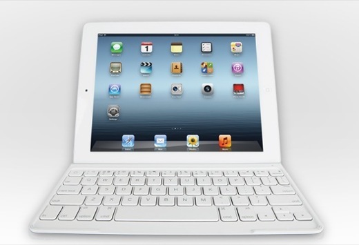 Le clavier iPad ultrathin de Logitech décliné en blanc