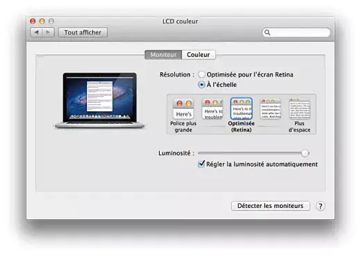 MacBook Pro Retina : une astuce pour vos fonds d'écran