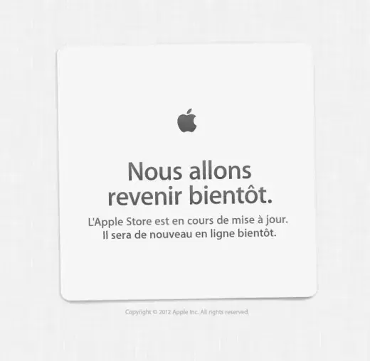 AppleStore fermé !