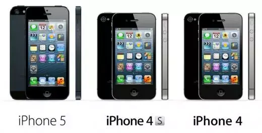 Comparaison d'iPhone