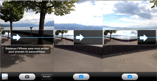 On a testé la fonction "Panorama" d'iOS 6 GM