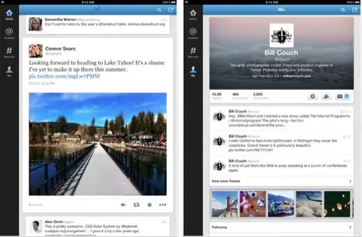 Twitter iOS 5.0 fait peau neuve !