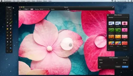 Pixelmator 2.1.1 et son nouvel outil de correction localisée