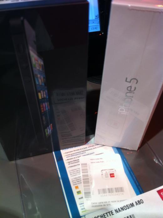 iPhone 5 : SFR livré, nano-SIM Free et Orange commence les envois