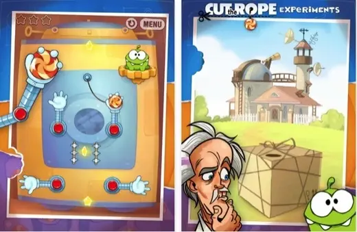 Bons Plans : Cut The Rope Experiments, LostWinds, Spiderman...